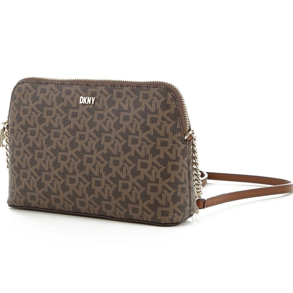 DKNY Monogram Print Shoulder Bag - Picture 1 of 6